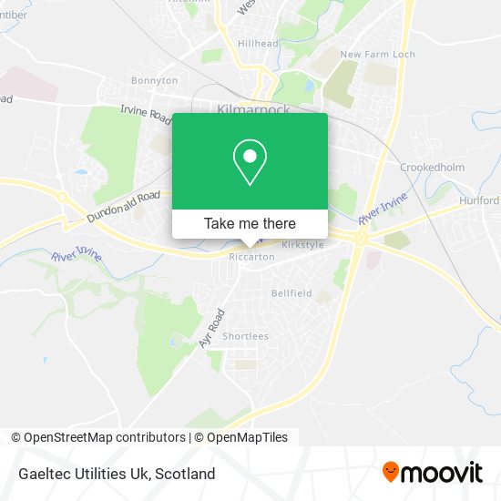 Gaeltec Utilities Uk map