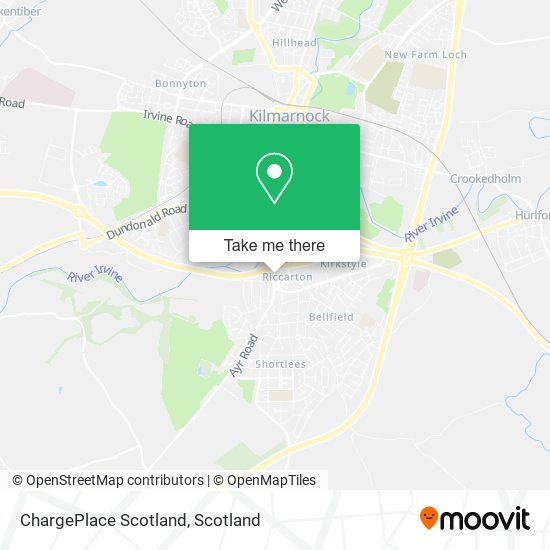 ChargePlace Scotland map