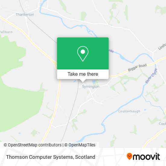 Thomson Computer Systems map