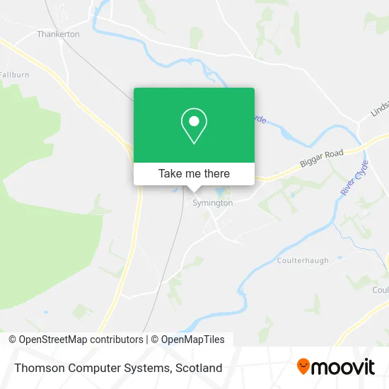Thomson Computer Systems map
