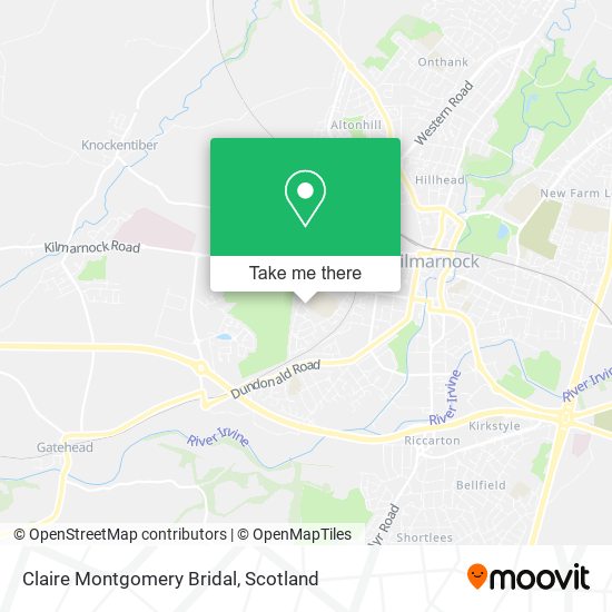 Claire Montgomery Bridal map