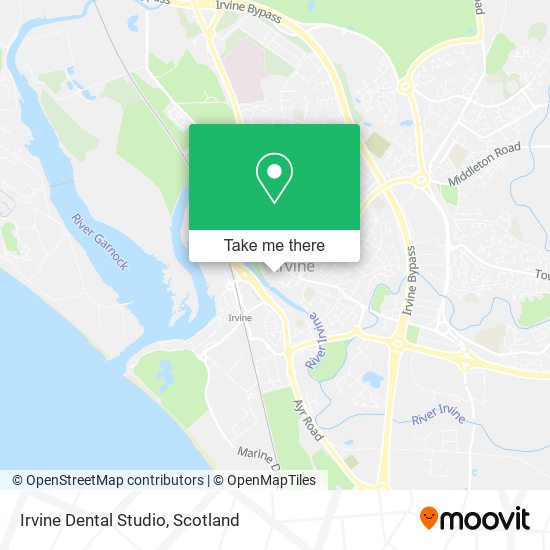 Irvine Dental Studio map