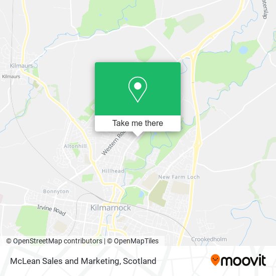 McLean Sales and Marketing map