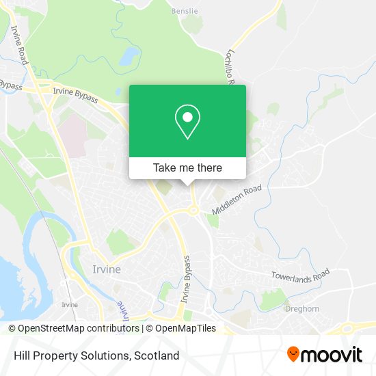 Hill Property Solutions map