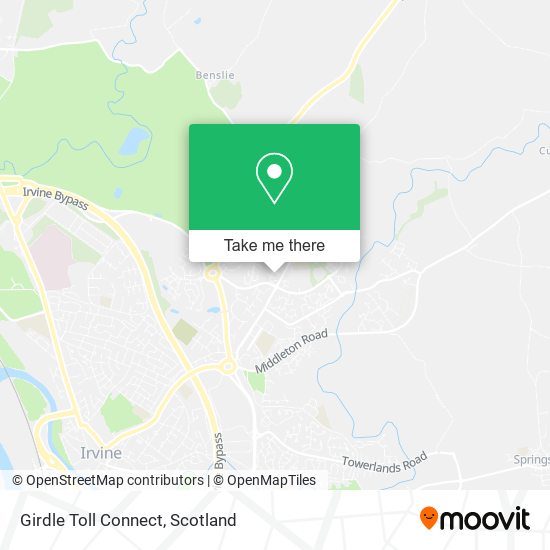 Girdle Toll Connect map
