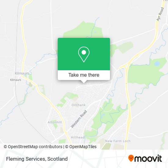 Fleming Services map