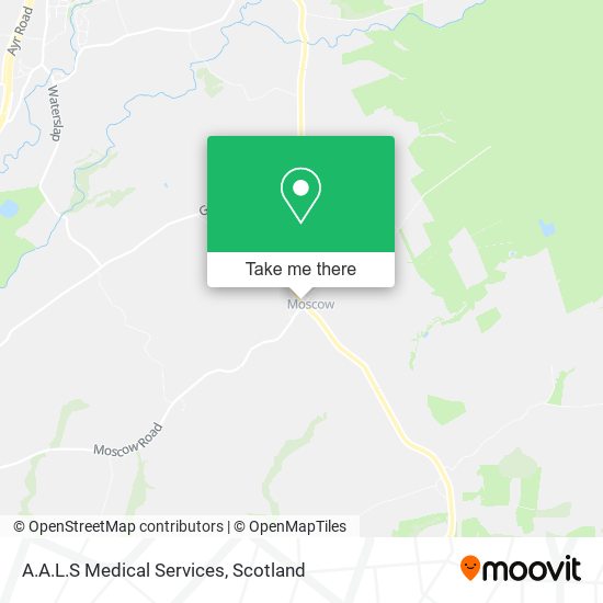 A.A.L.S Medical Services map