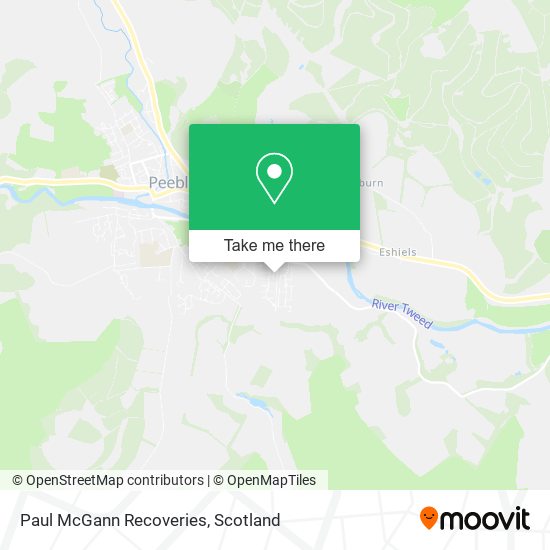 Paul McGann Recoveries map