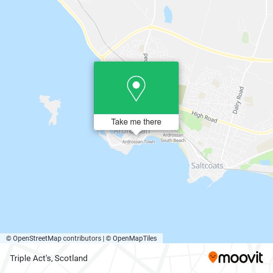 Triple Act's map