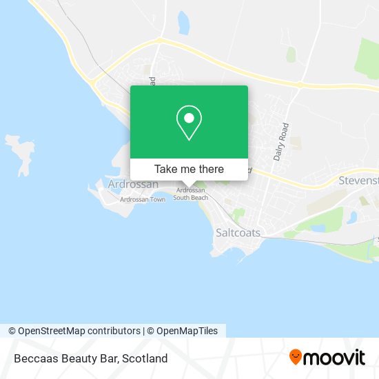 Beccaas Beauty Bar map
