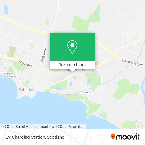 EV Charging Station map