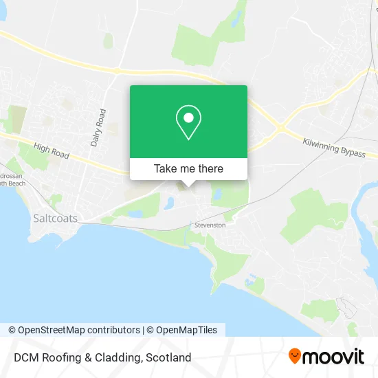 DCM Roofing & Cladding map