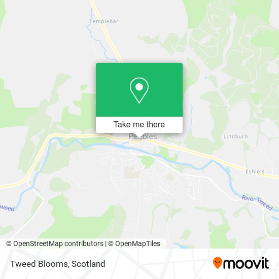Tweed Blooms map