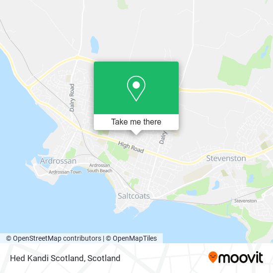 Hed Kandi Scotland map