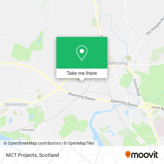 MCT Projects map