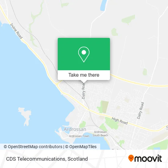 CDS Telecommunications map
