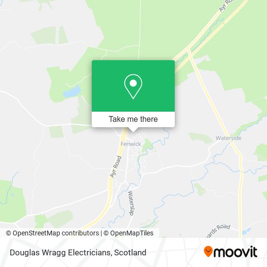 Douglas Wragg Electricians map