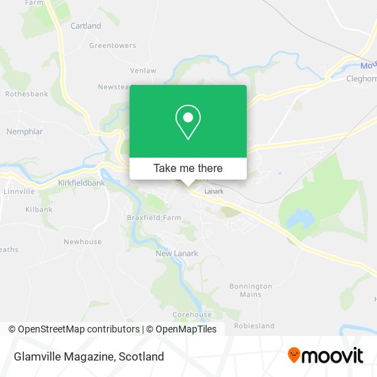 Glamville Magazine map