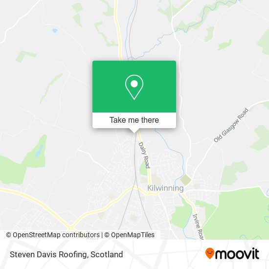 Steven Davis Roofing map