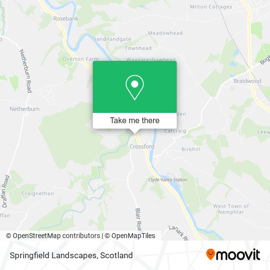 Springfield Landscapes map