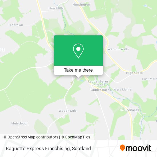 Baguette Express Franchising map