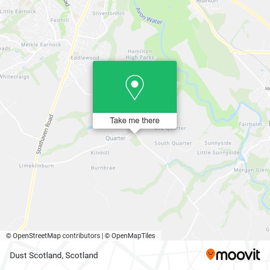 Dust Scotland map