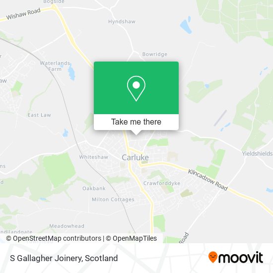 S Gallagher Joinery map