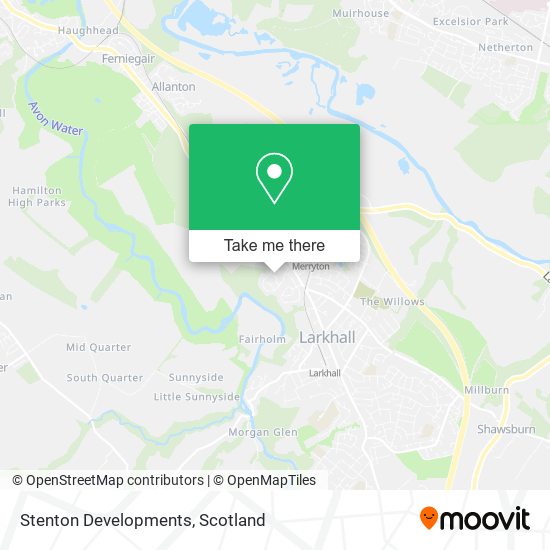 Stenton Developments map