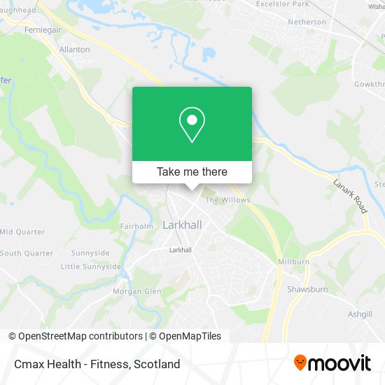 Cmax Health - Fitness map