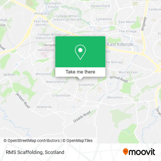 RMS Scaffolding map
