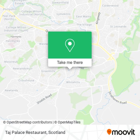 Taj Palace Restaurant map
