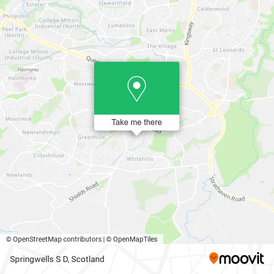 Springwells S D map