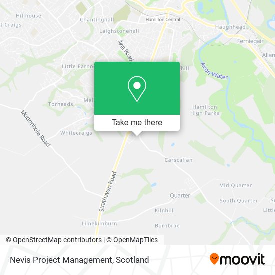Nevis Project Management map