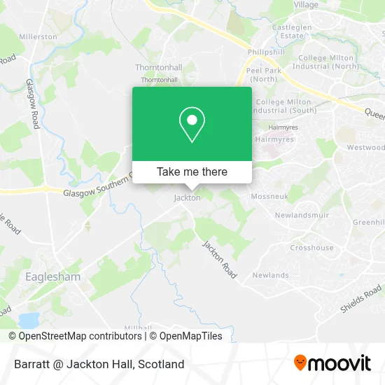 Barratt @ Jackton Hall map