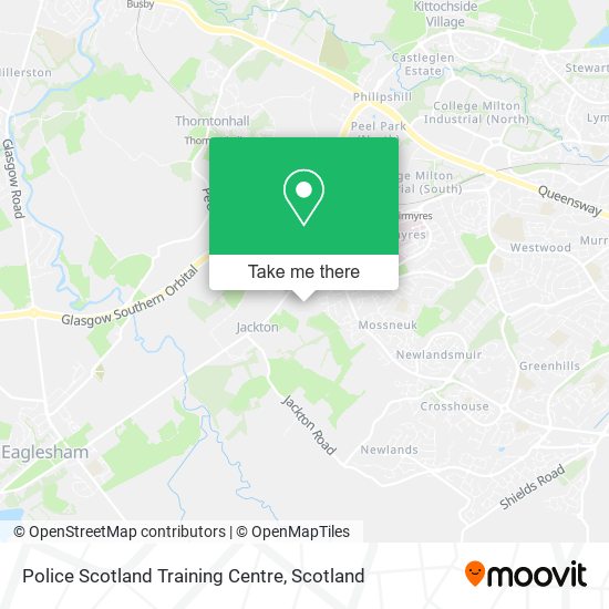Police Scotland Training Centre map