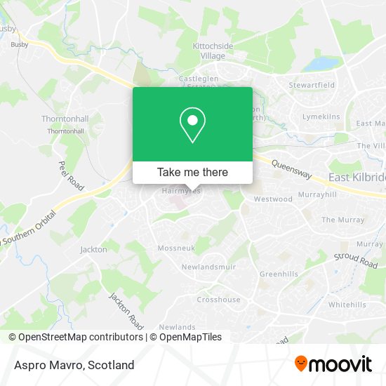 Aspro Mavro map