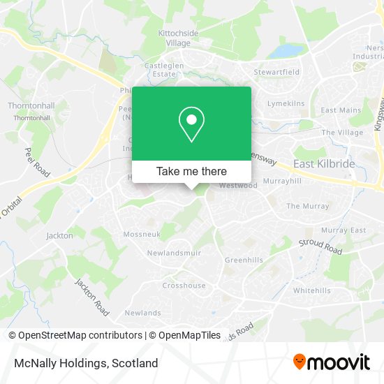 McNally Holdings map