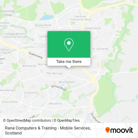 Rana Computers & Training - Mobile Services map