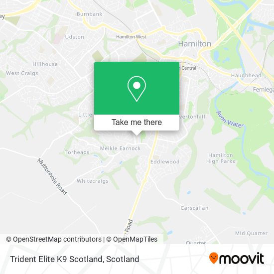 Trident Elite K9 Scotland map
