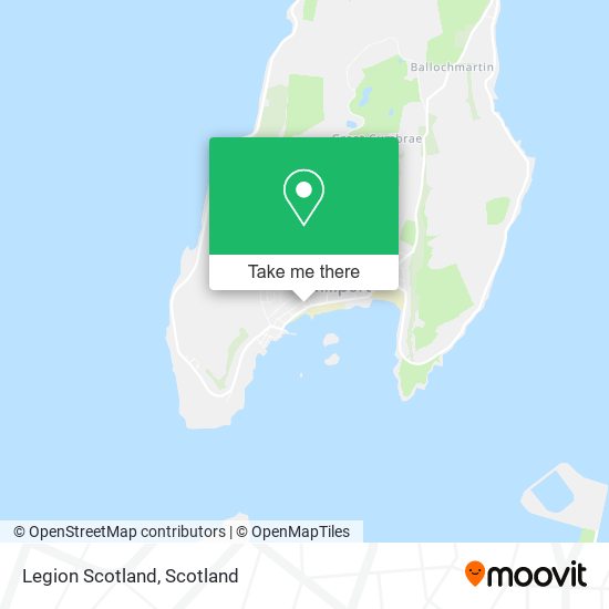 Legion Scotland map