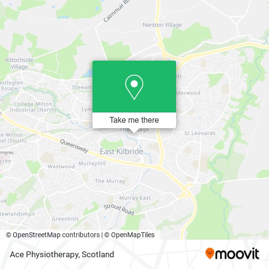 Ace Physiotherapy map