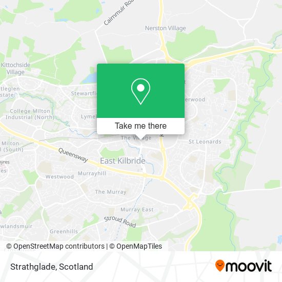 Strathglade map