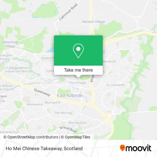 Ho Mei Chinese Takeaway map