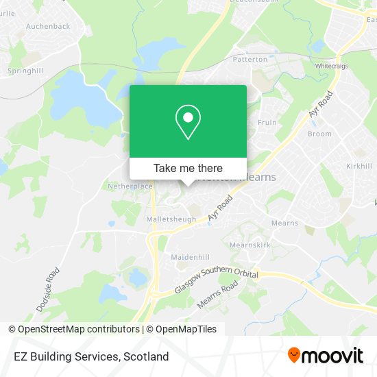 EZ Building Services map