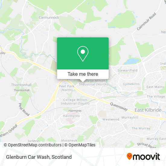 Glenburn Car Wash map