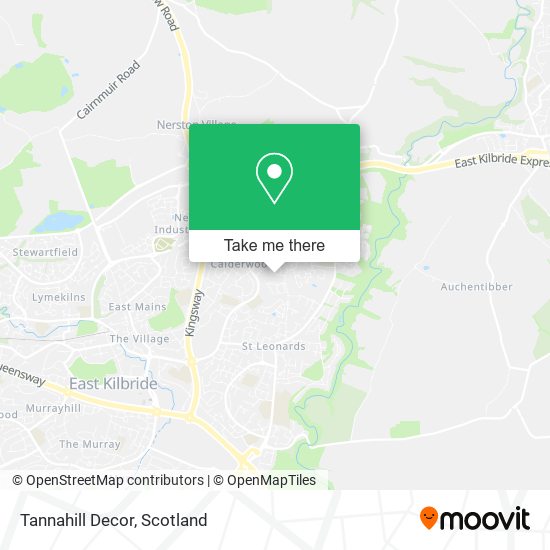 Tannahill Decor map