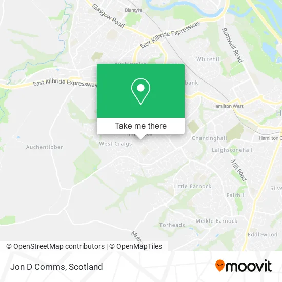 Jon D Comms map