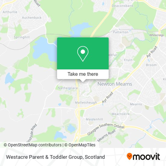 Westacre Parent & Toddler Group map