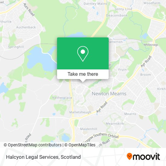 Halcyon Legal Services map