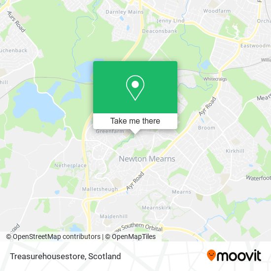 Treasurehousestore map